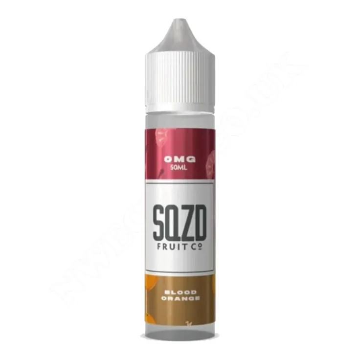 Blood Orange 50ml Shortfill e-liquid by SQZD