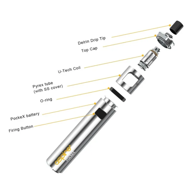 Aspire Pockex AIO 23 Watt Kit | Most popular starter kit | £21.99