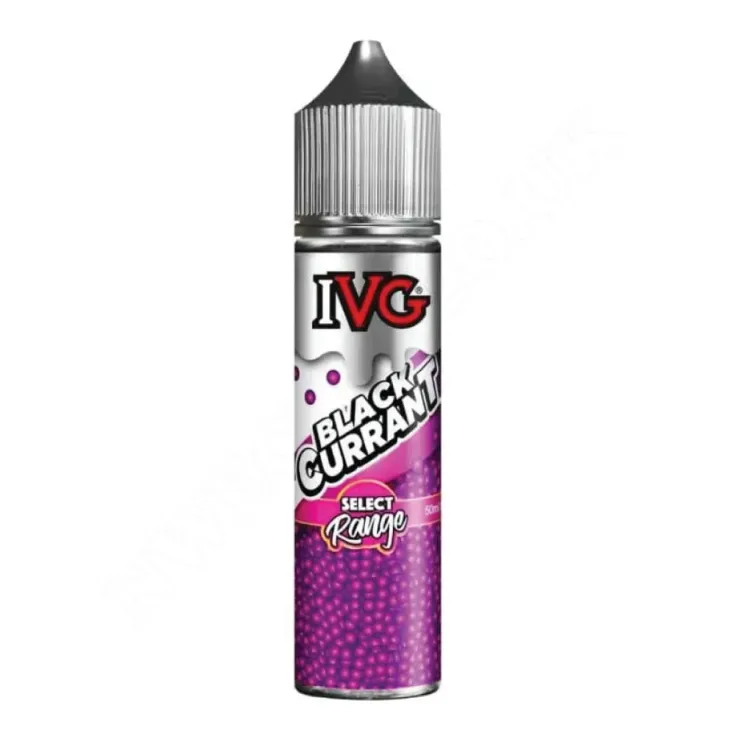 Blackcurrant 50ml Shortfill e-liquid by IVG