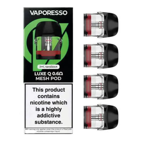 Vaporesso Luxe Q Mesh Pods - 0.8 Ohm