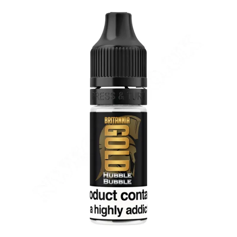 Hubble Bubble 10ml eliquid by Britannia Gold