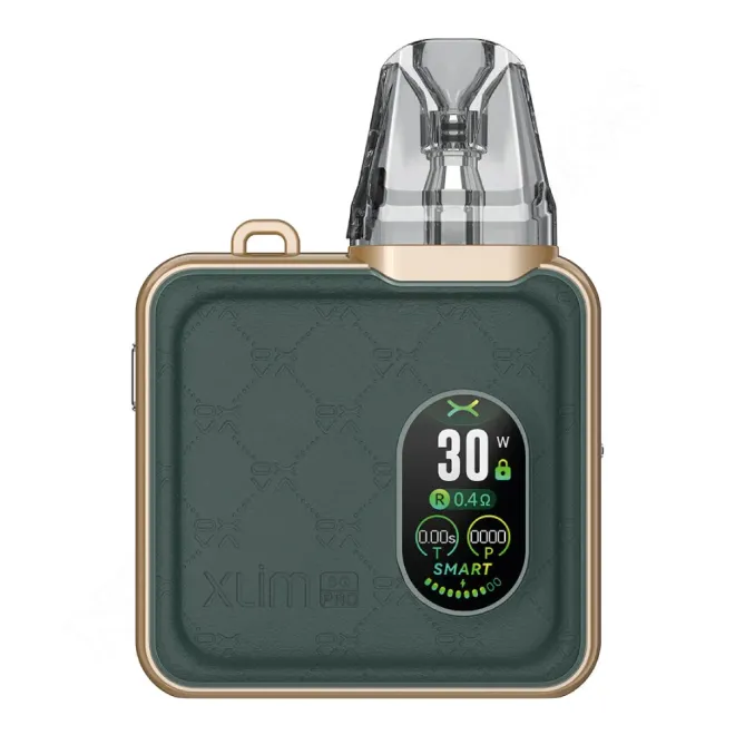 OXVA Xlim SQ Pro Pod Kit - Green Leather