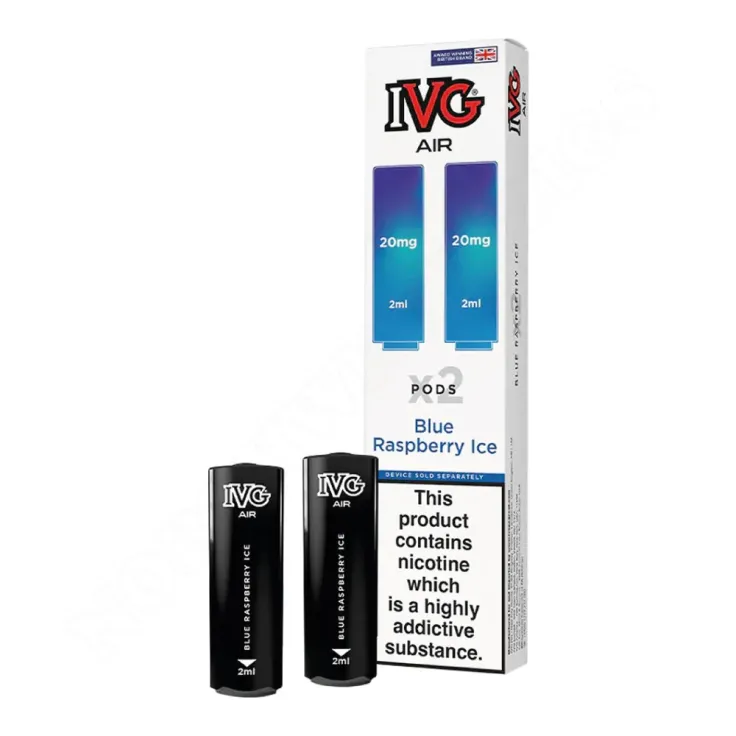 IVG AIR Pro Pods 2pk - Blue Raspberry Ice