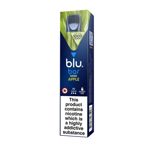 Blue Bar 1000 Puff Vape - Apple