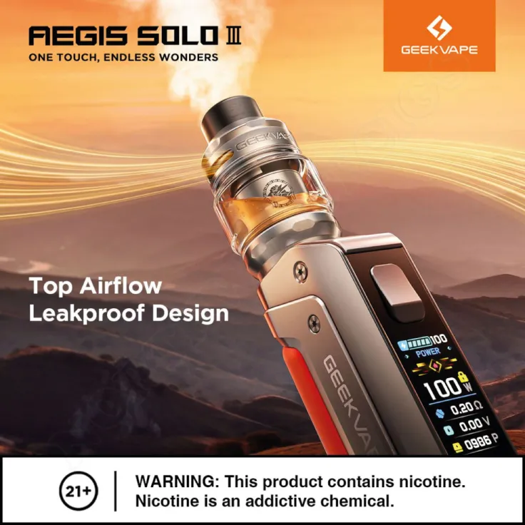 Geekvape Aegis Solo 3 Kit | £49.99