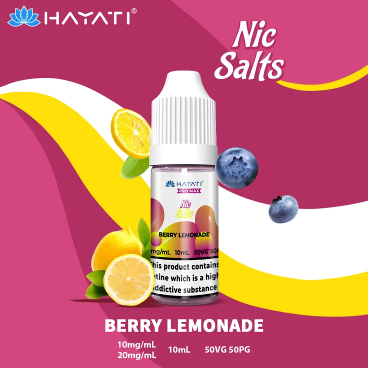 Berry Lemonade Hayati Pro Max 10ml Nic Salt