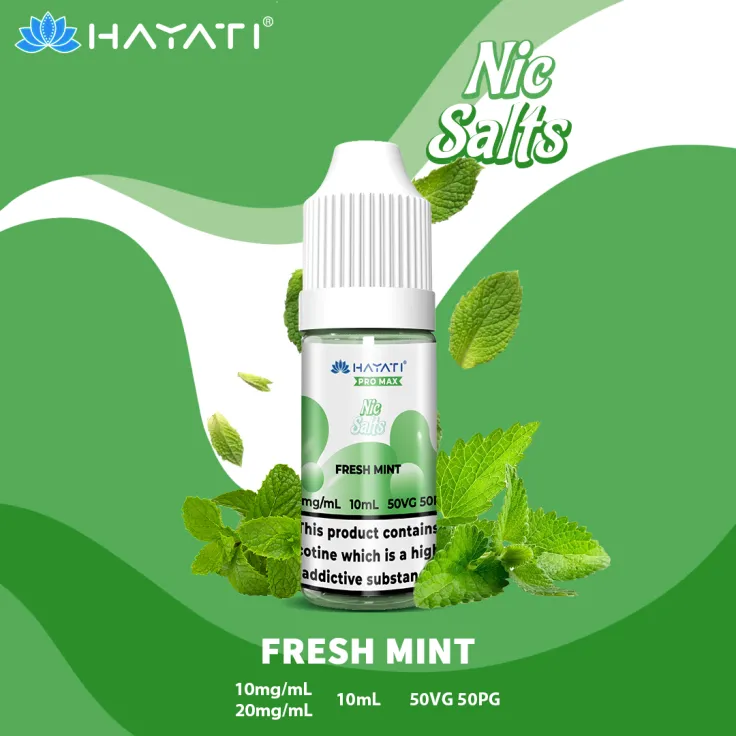 Fresh Mint Hayati Pro Max 10ml Nic Salt