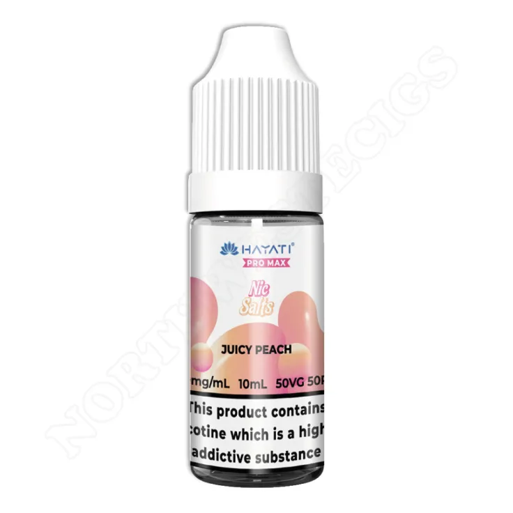 Juicy Peach Hayati Pro Max 10ml Nic Salt