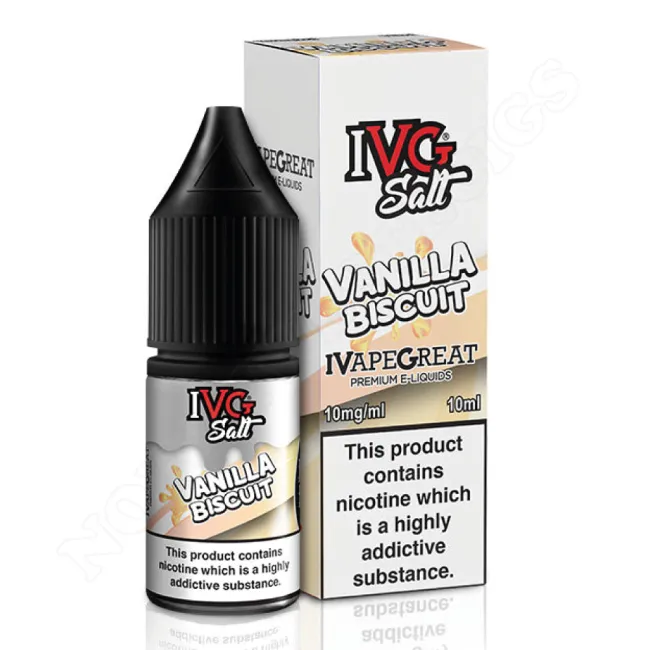 Vanilla Biscuit Nic-Salt by IVG